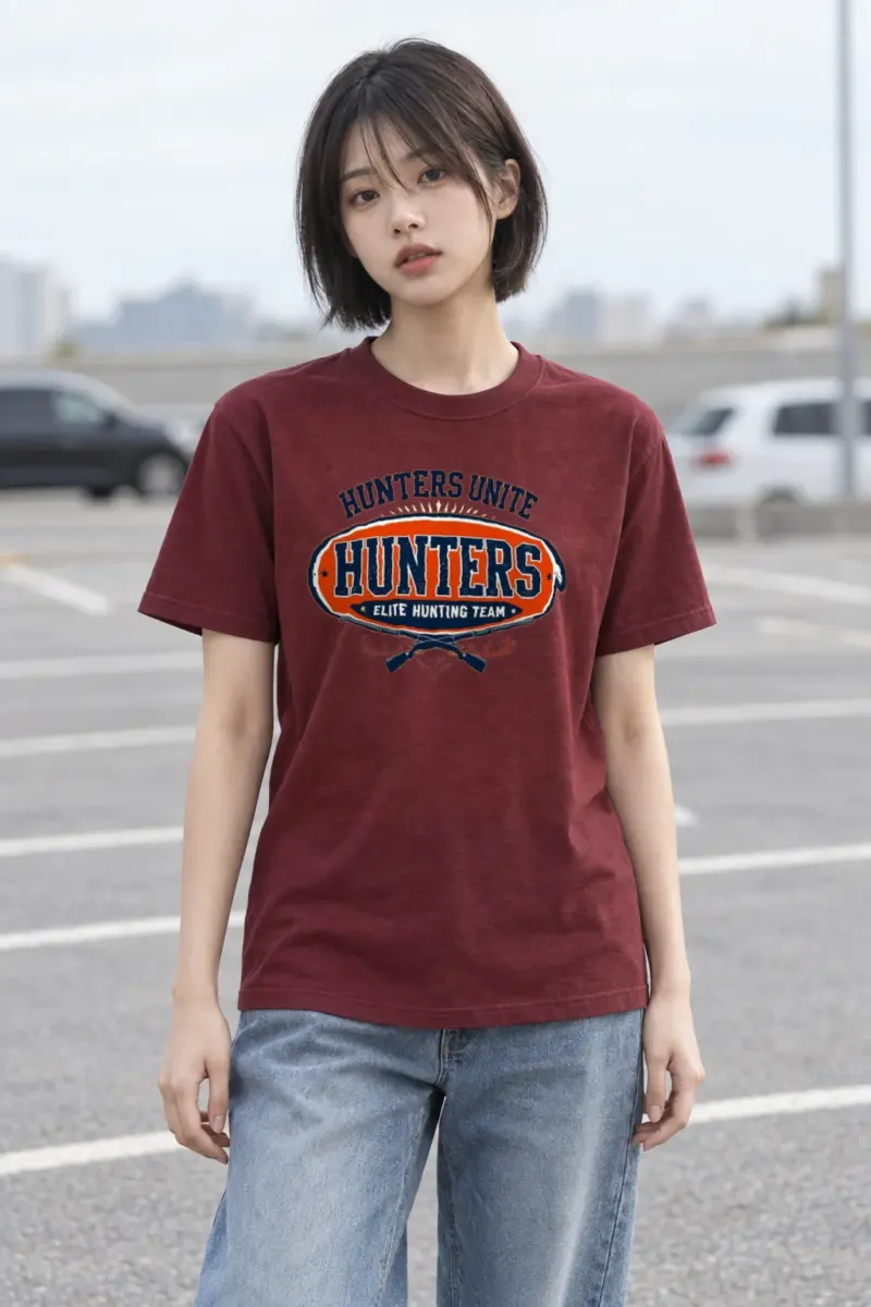 "Hunters Unite" Heavyweight Unisex Crewneck T-shirt | Gildan 5000