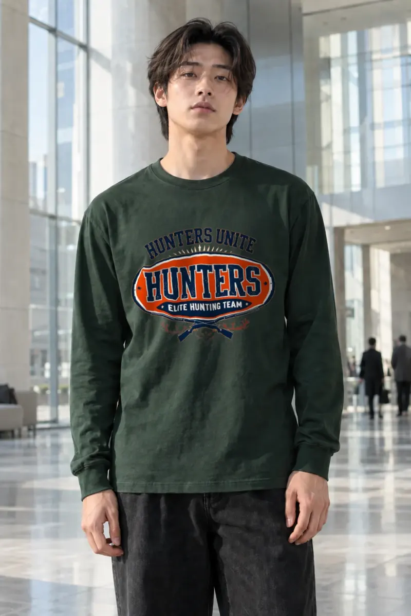 "Hunters Unite" Unisex Longsleeve T-shirt | Gildan 2400