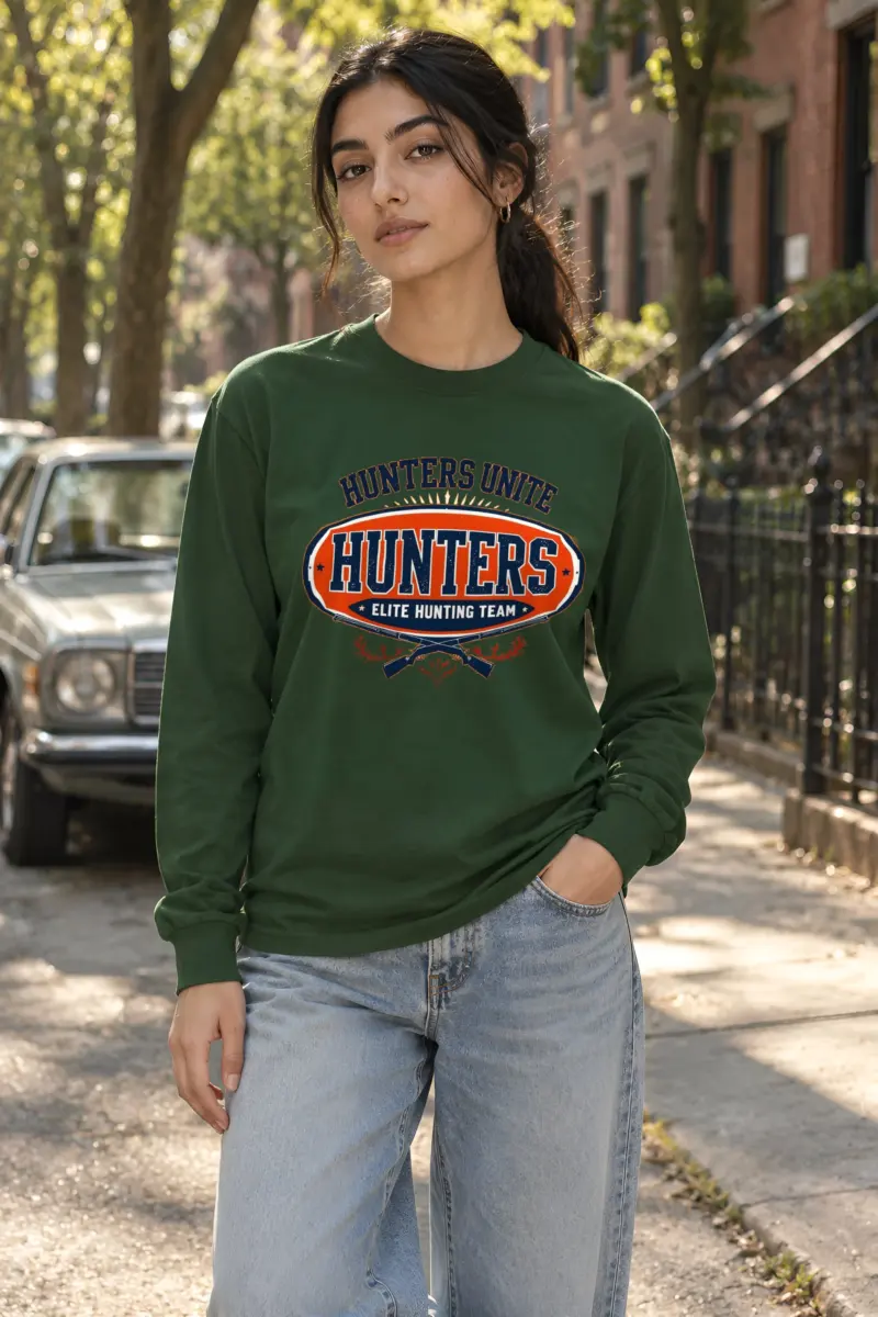 "Hunters Unite" Unisex Longsleeve T-shirt
