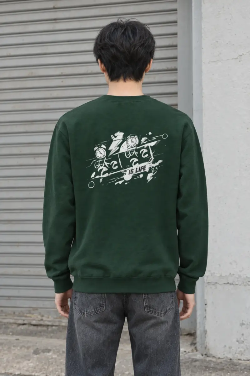 "Hurry Hurry" Heavy Blend Unisex Crewneck Sweatshirt