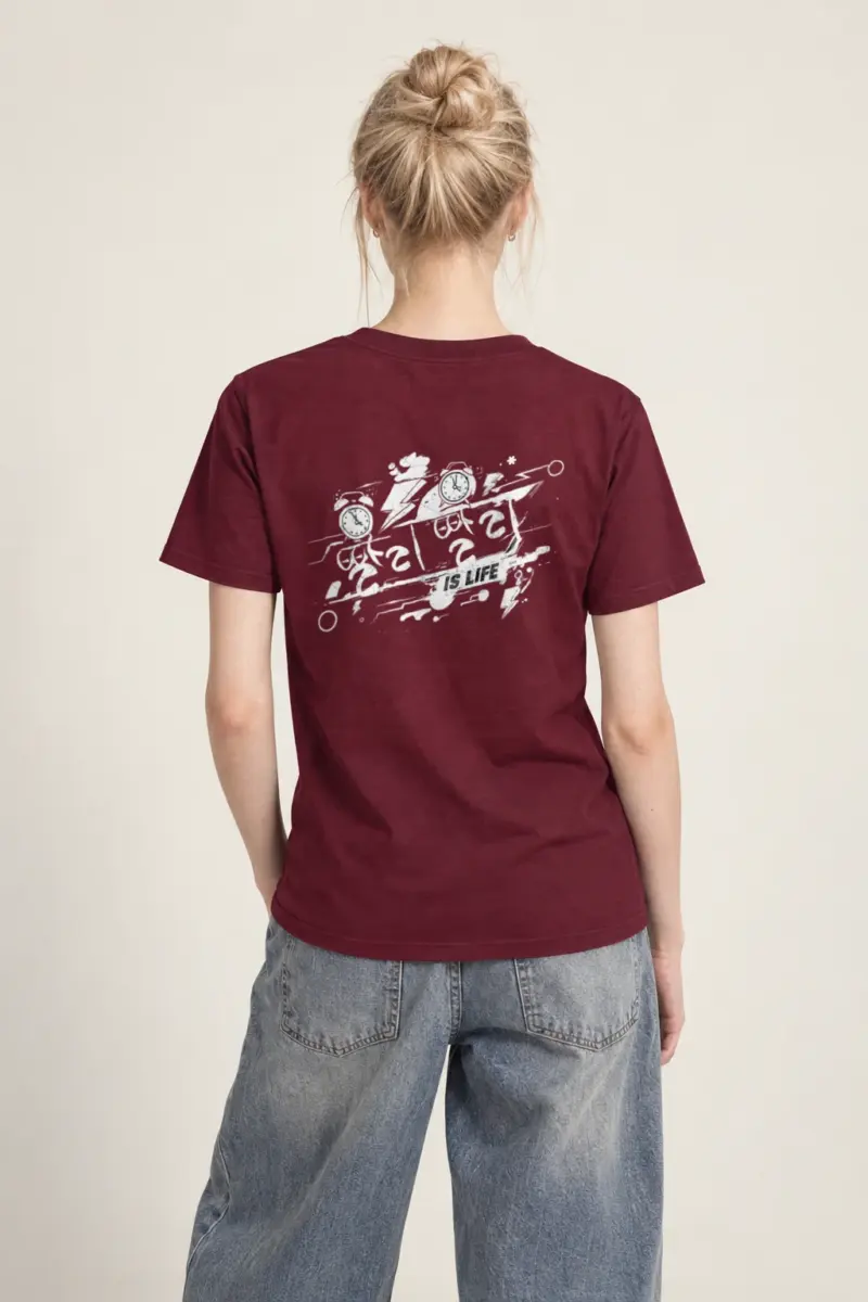 "Hurry Hurry" Heavyweight Unisex Crewneck T-shirt