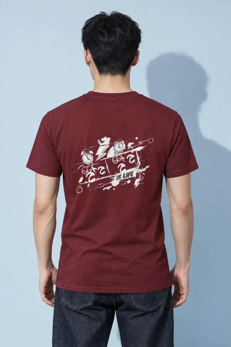 "Hurry Hurry" Heavyweight Unisex Crewneck T-shirt