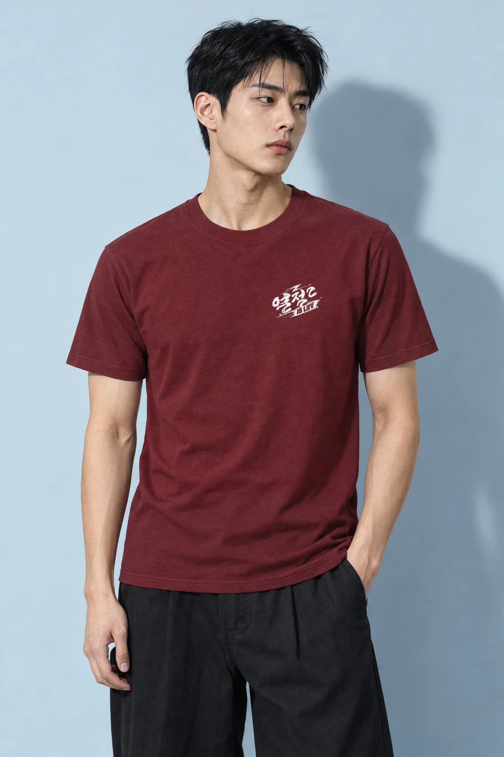 "Hurry Hurry" Heavyweight Unisex Crewneck T-shirt