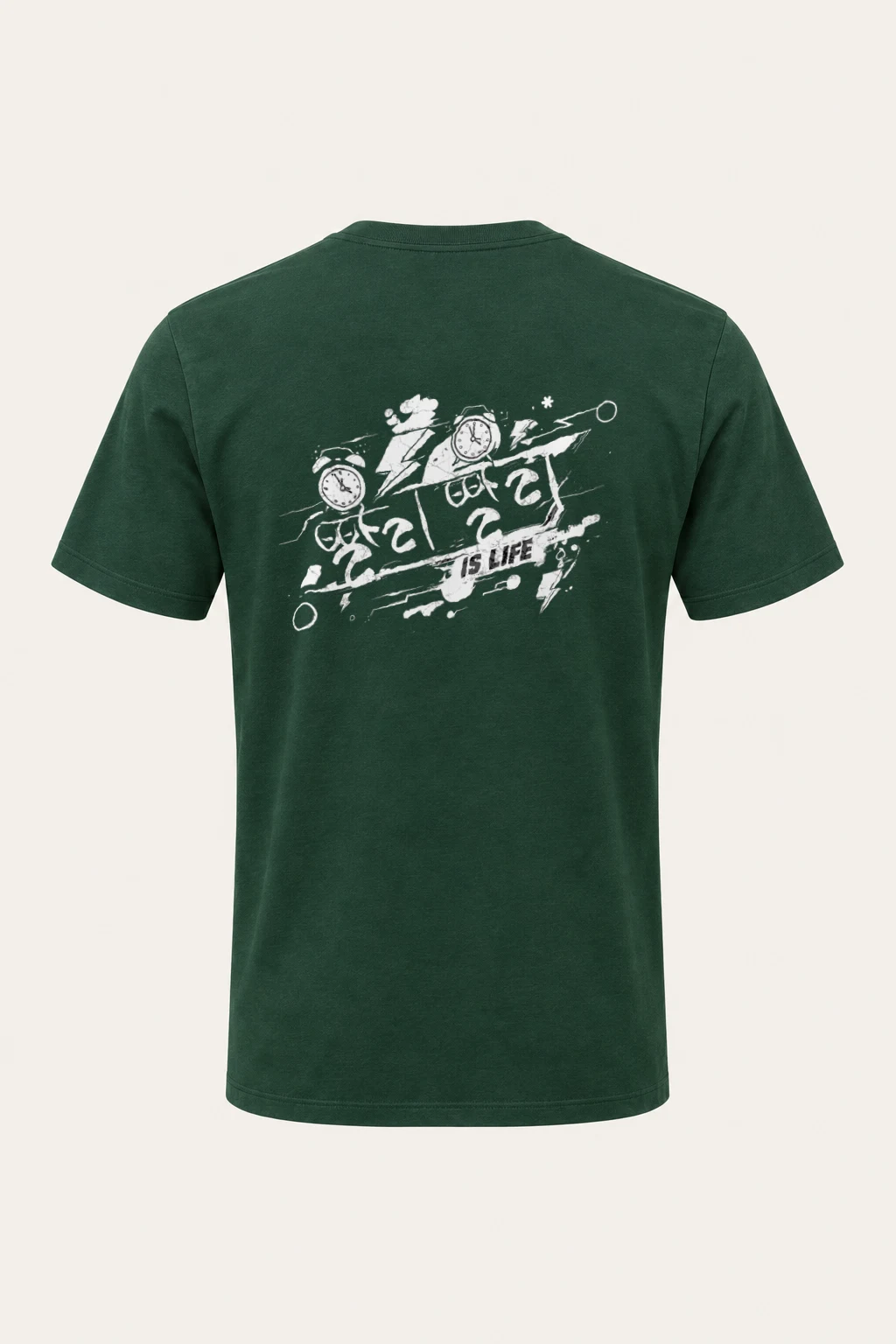 "Hurry Hurry" Heavyweight Unisex Crewneck T-shirt