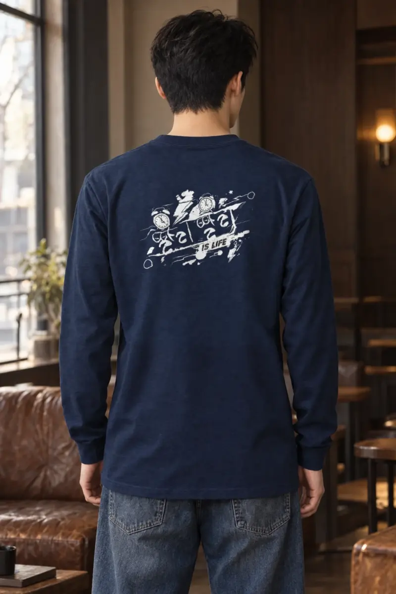 "Hurry Hurry" Unisex Longsleeve T-shirt