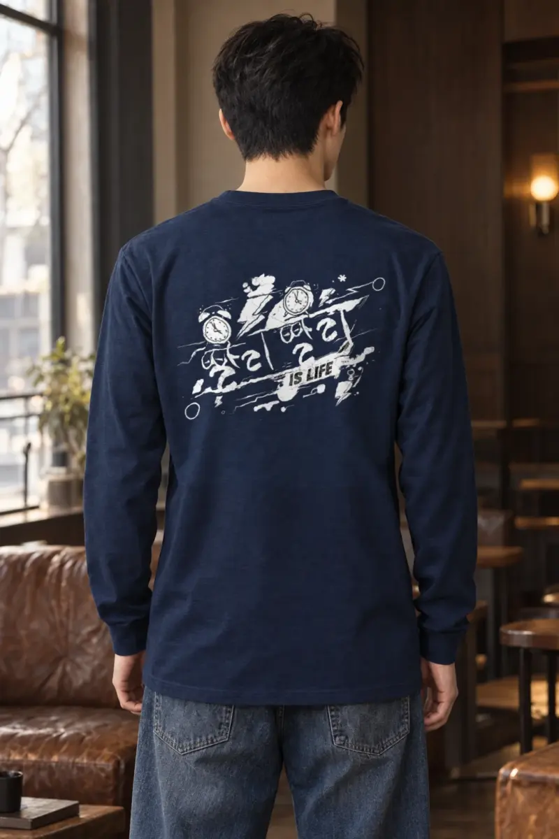 "Hurry Hurry" Unisex Longsleeve T-shirt