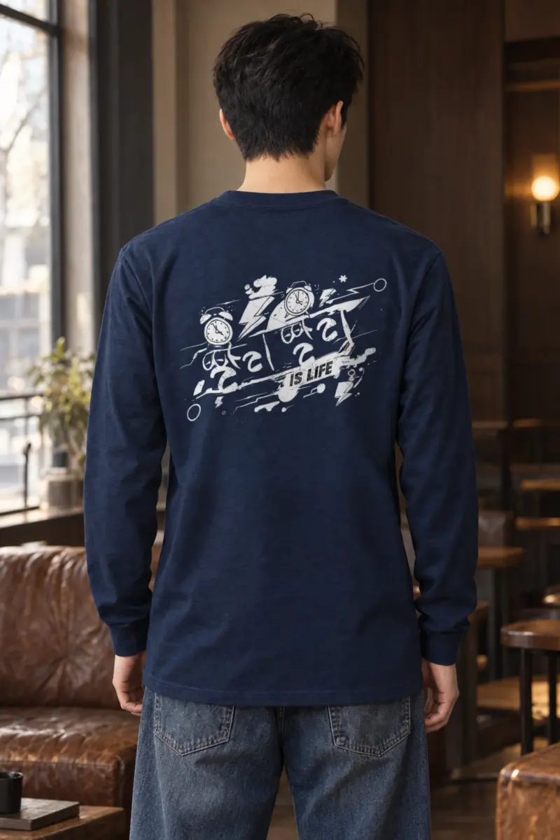 "Hurry Hurry" Unisex Longsleeve T-shirt