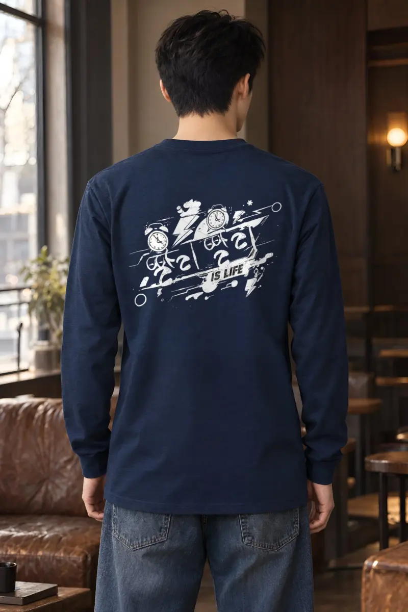 "Hurry Hurry" Unisex Longsleeve T-shirt