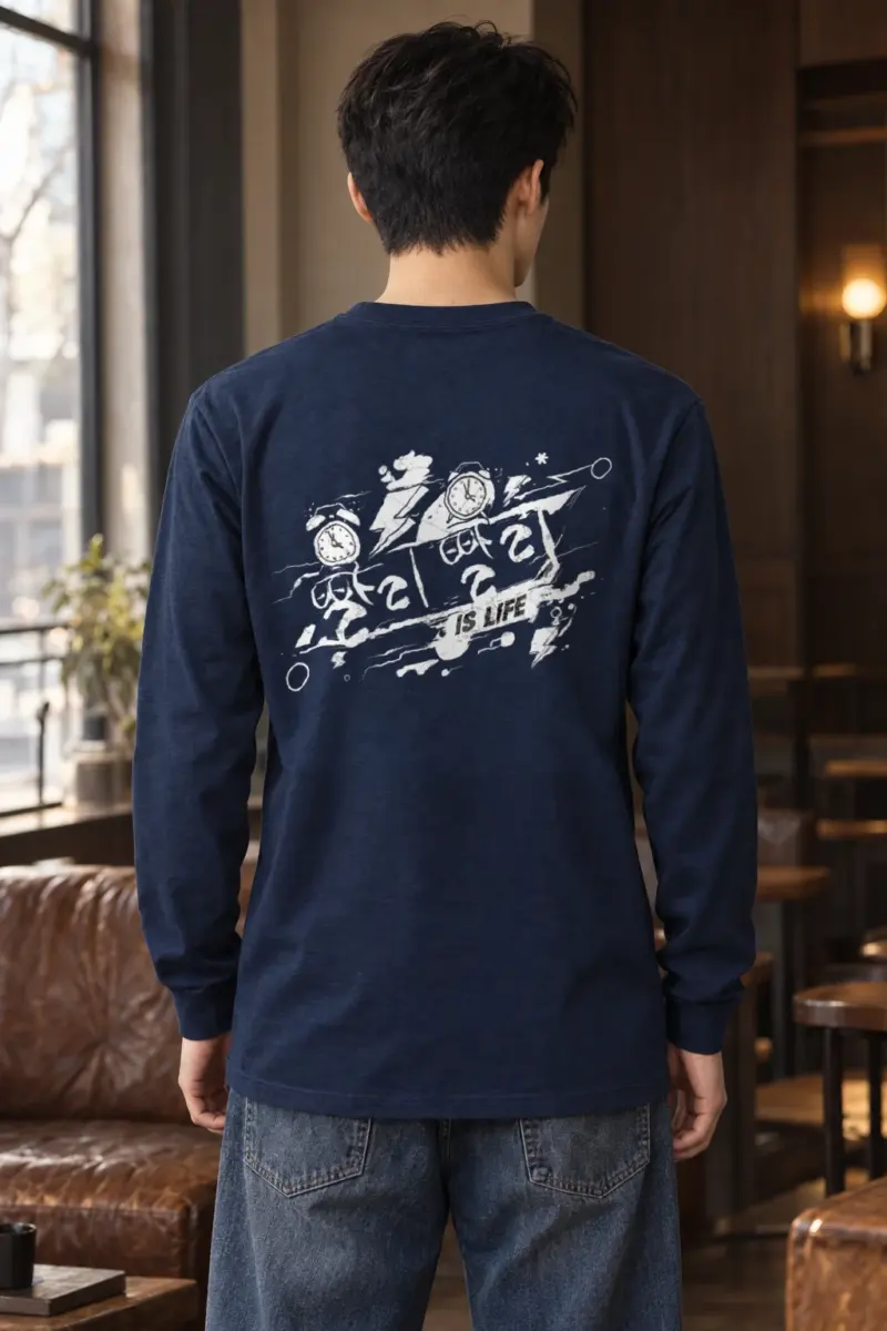 "Hurry Hurry" Unisex Longsleeve T-shirt