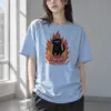 "I Am Very Hungry" Heavyweight Unisex Crewneck T-shirt | Gildan 5000