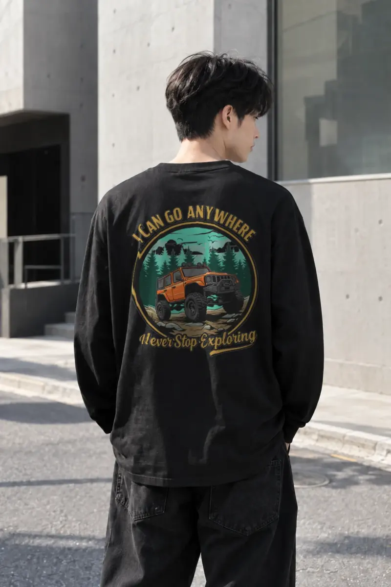 "I Can Go Anywhere" Unisex Longsleeve T-shirt | Gildan 2400