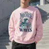 "I Need More Kpop Waves" Heavy Blend Unisex Crewneck Sweatshirt | Gildan 18000