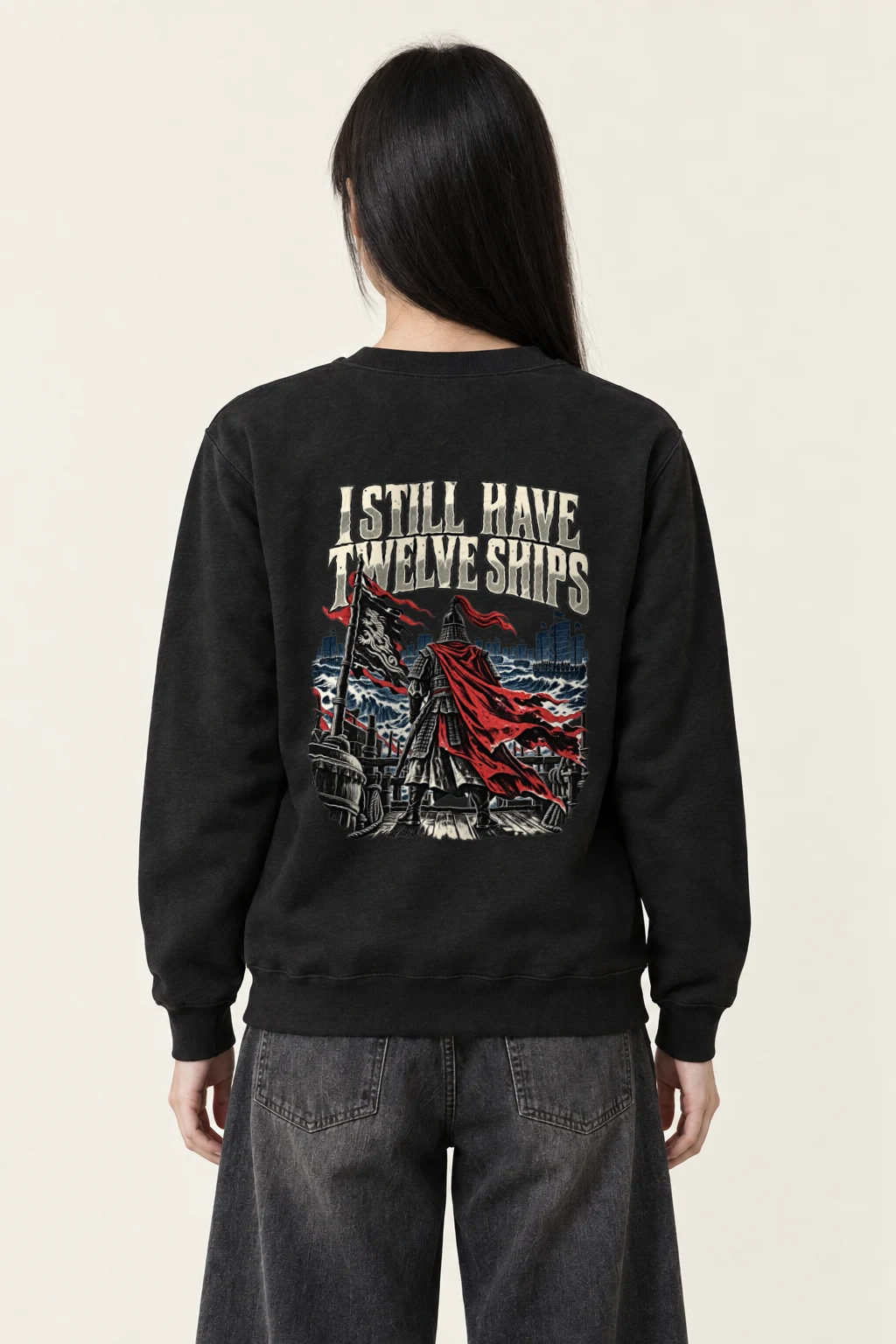 "I Still Have Twelve Ships" Heavy Blend Unisex Crewneck Sweatshirt