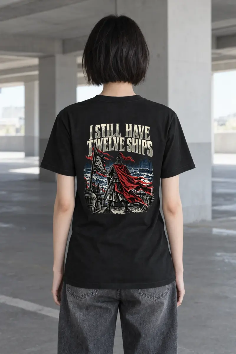 "I Still Have Twelve Ships" Heavyweight Unisex Crewneck T-shirt