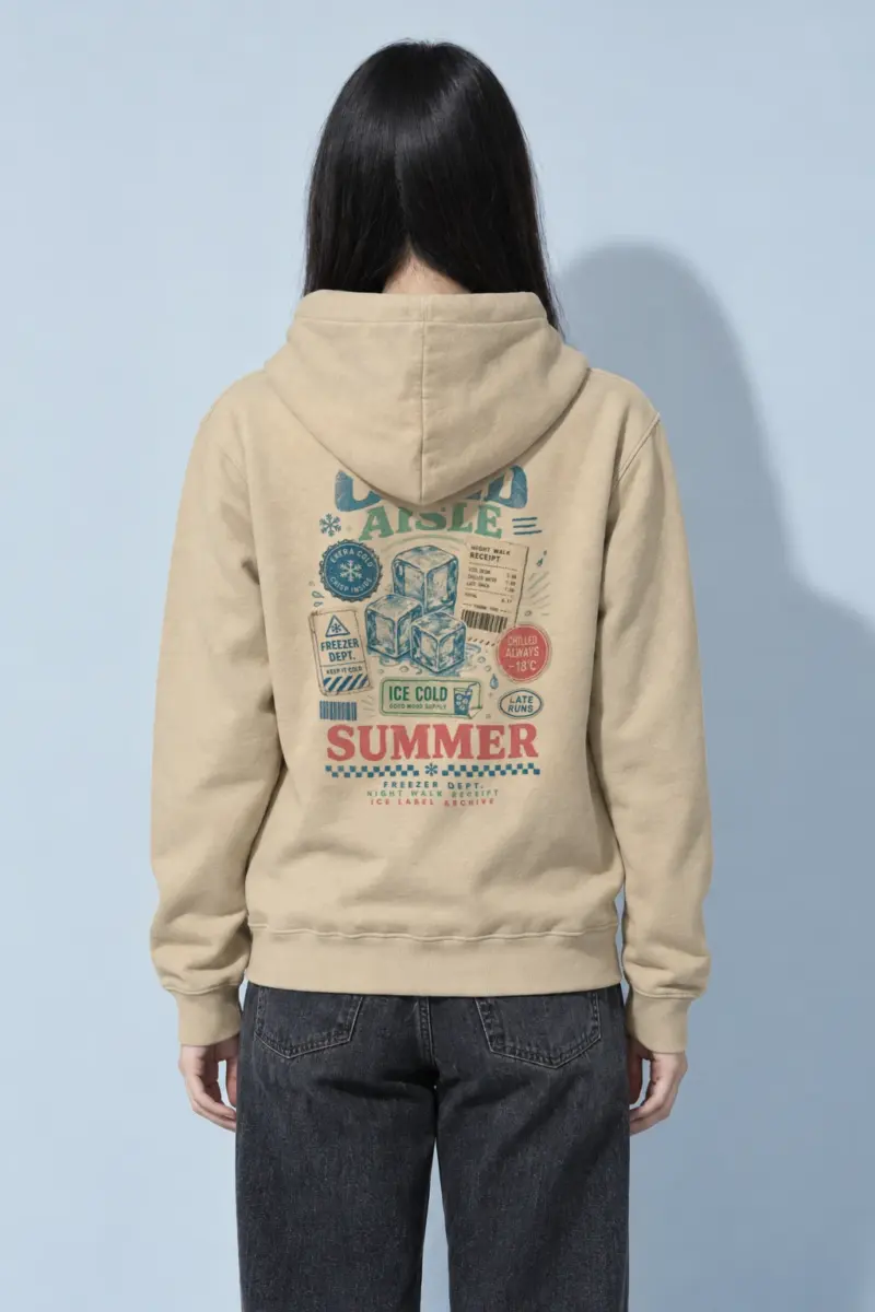"Ice Label Crew" Heavy Blend Unisex Pullover Hoodie