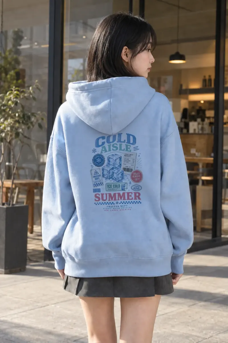 "Ice Label Crew" Heavy Blend Unisex Pullover Hoodie | Gildan 18500
