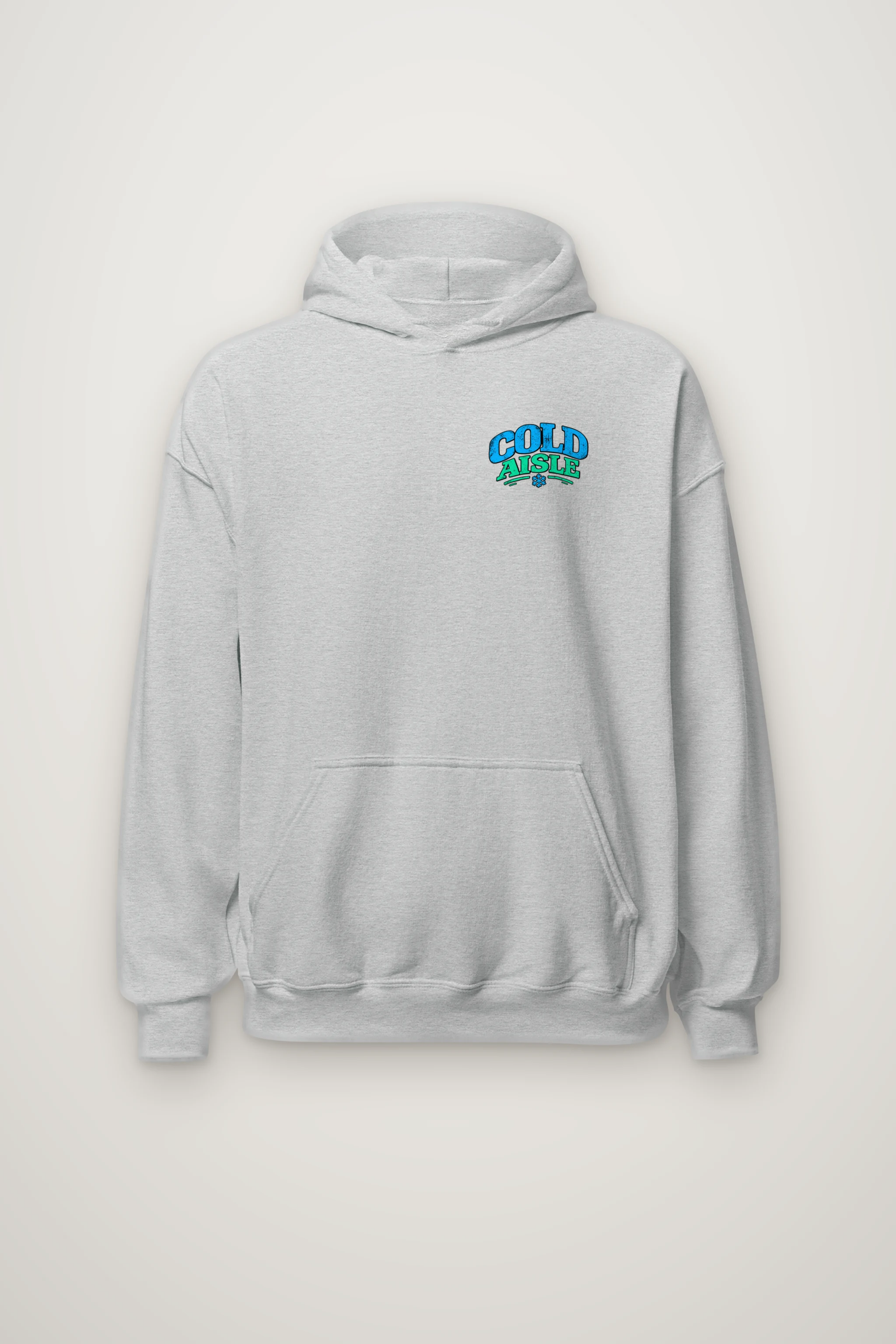 "Ice Label Crew" Heavy Blend Unisex Pullover Hoodie
