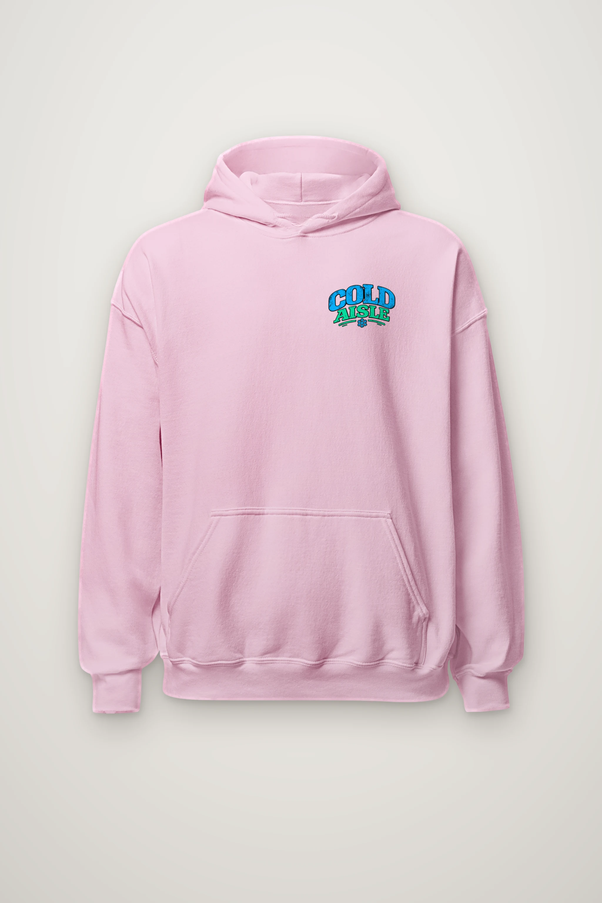 "Ice Label Crew" Heavy Blend Unisex Pullover Hoodie