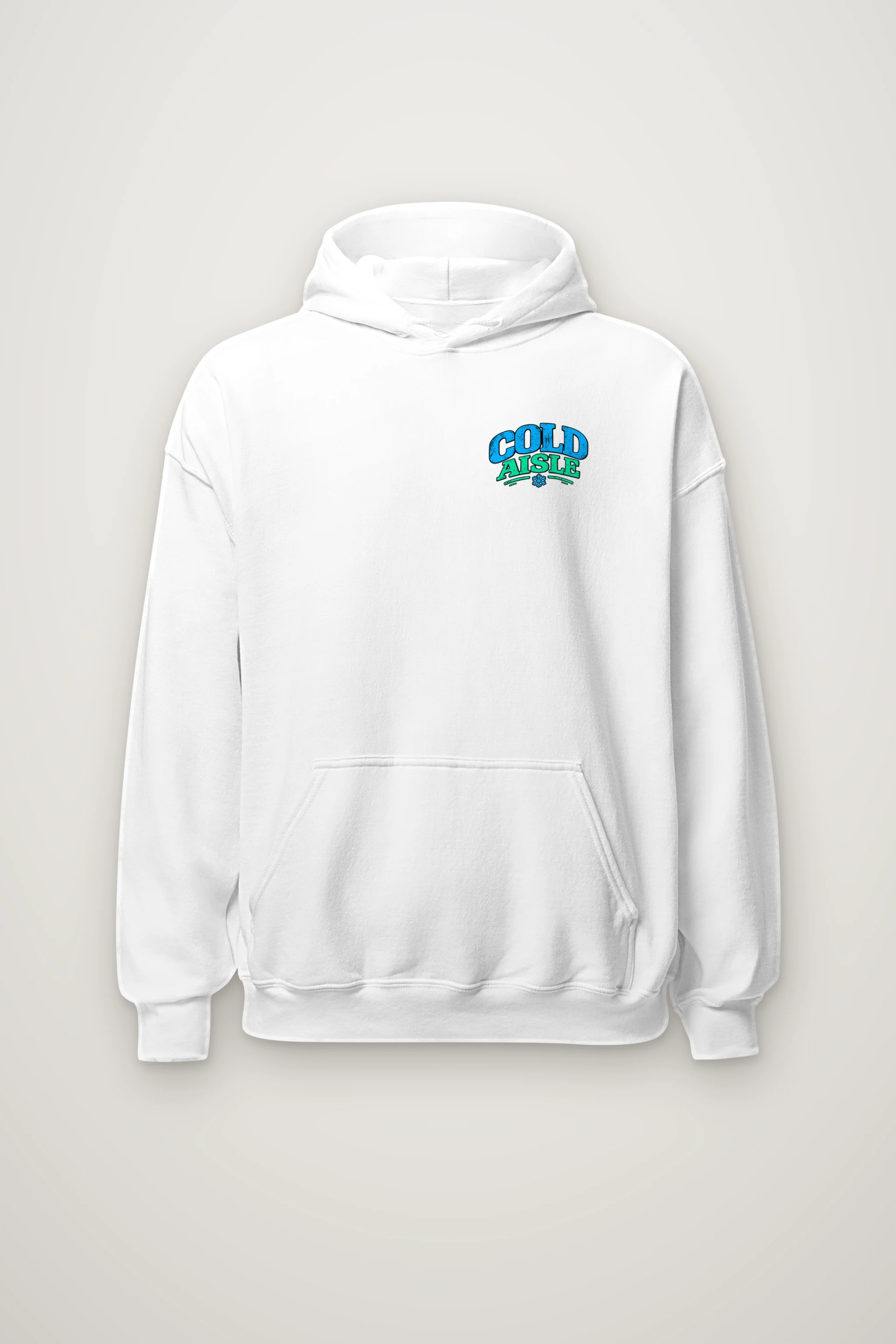 "Ice Label Crew" Heavy Blend Unisex Pullover Hoodie