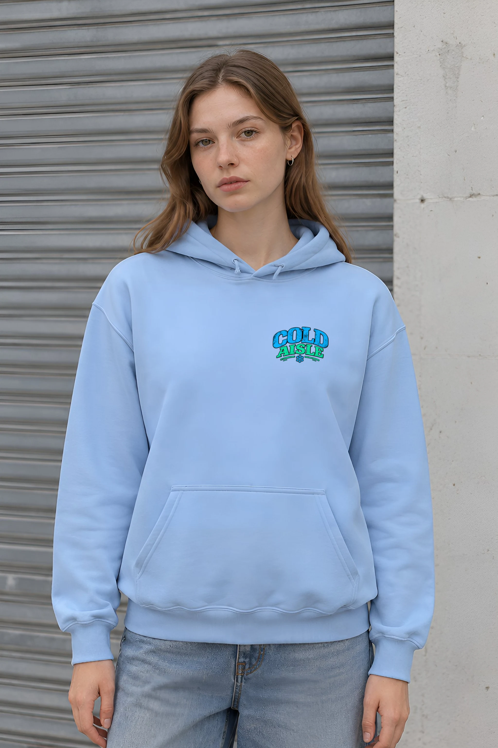 "Ice Label Crew" 1 Pullover Hoodie