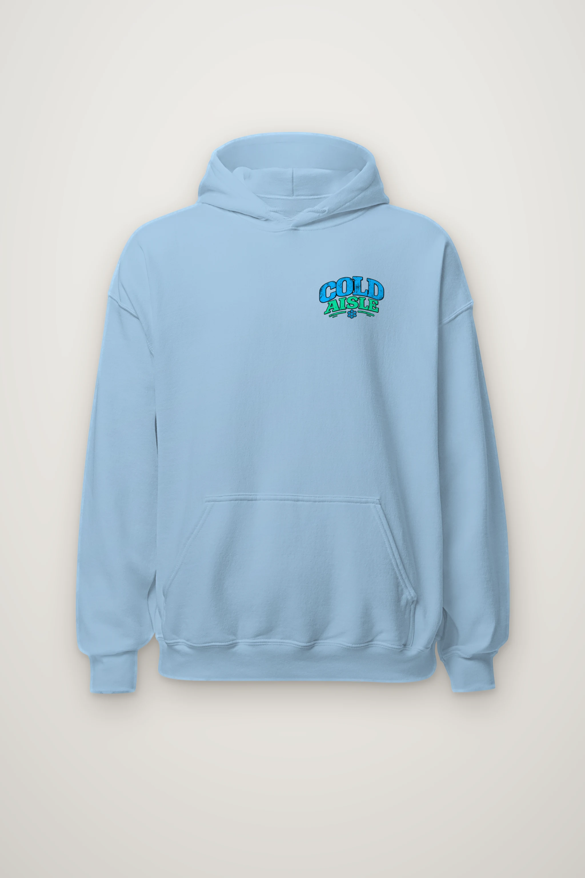 "Ice Label Crew" Heavy Blend Unisex Pullover Hoodie