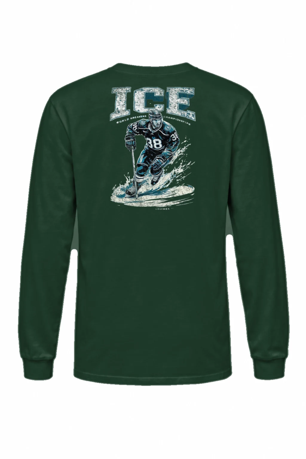 "Ice Rink Motion" Unisex Longsleeve T-shirt | Gildan 2400