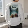 "I’d Rather Be Fishing" Unisex Longsleeve T-shirt | Gildan 2400