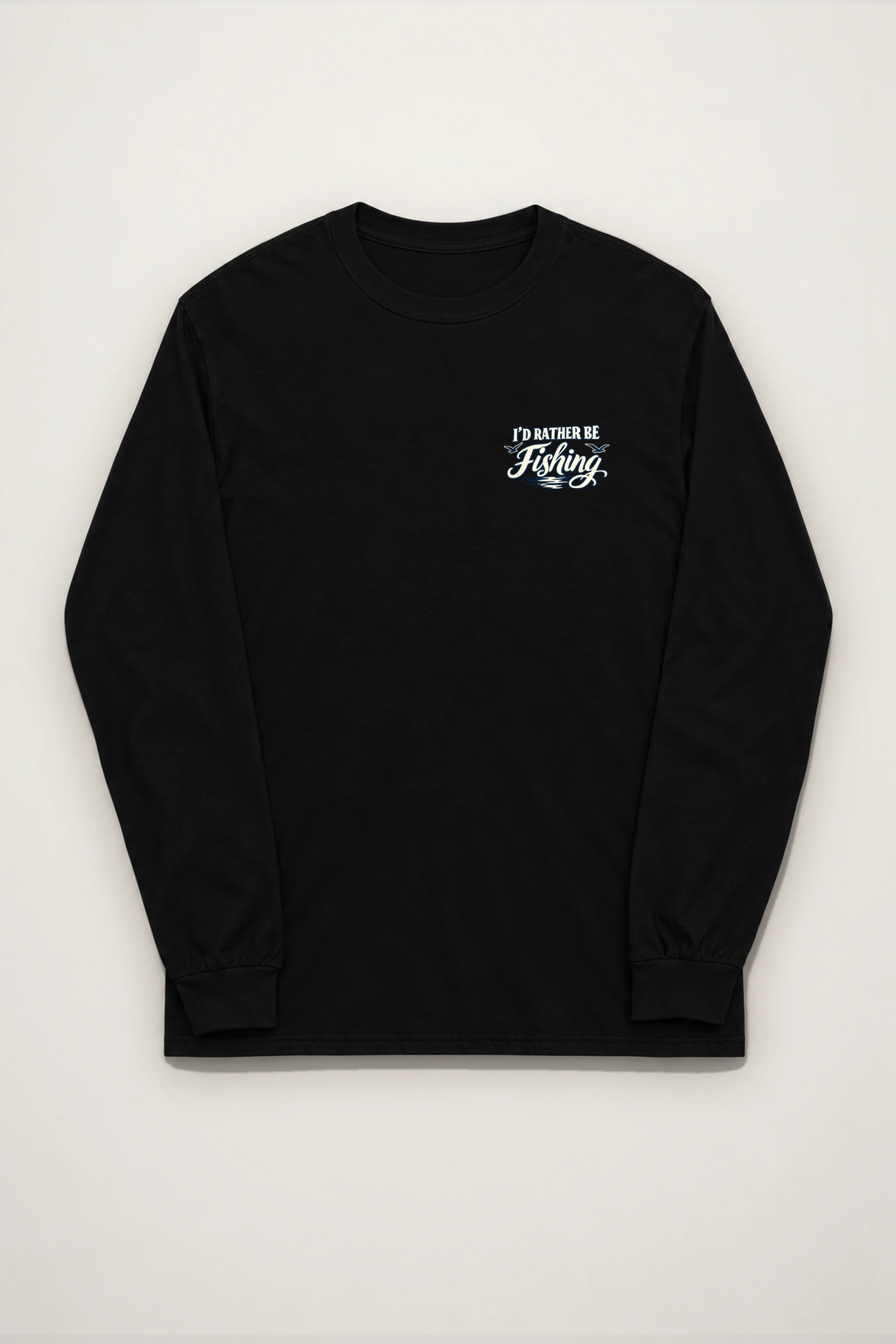 "I’d Rather Be Fishing" Unisex Longsleeve T-shirt