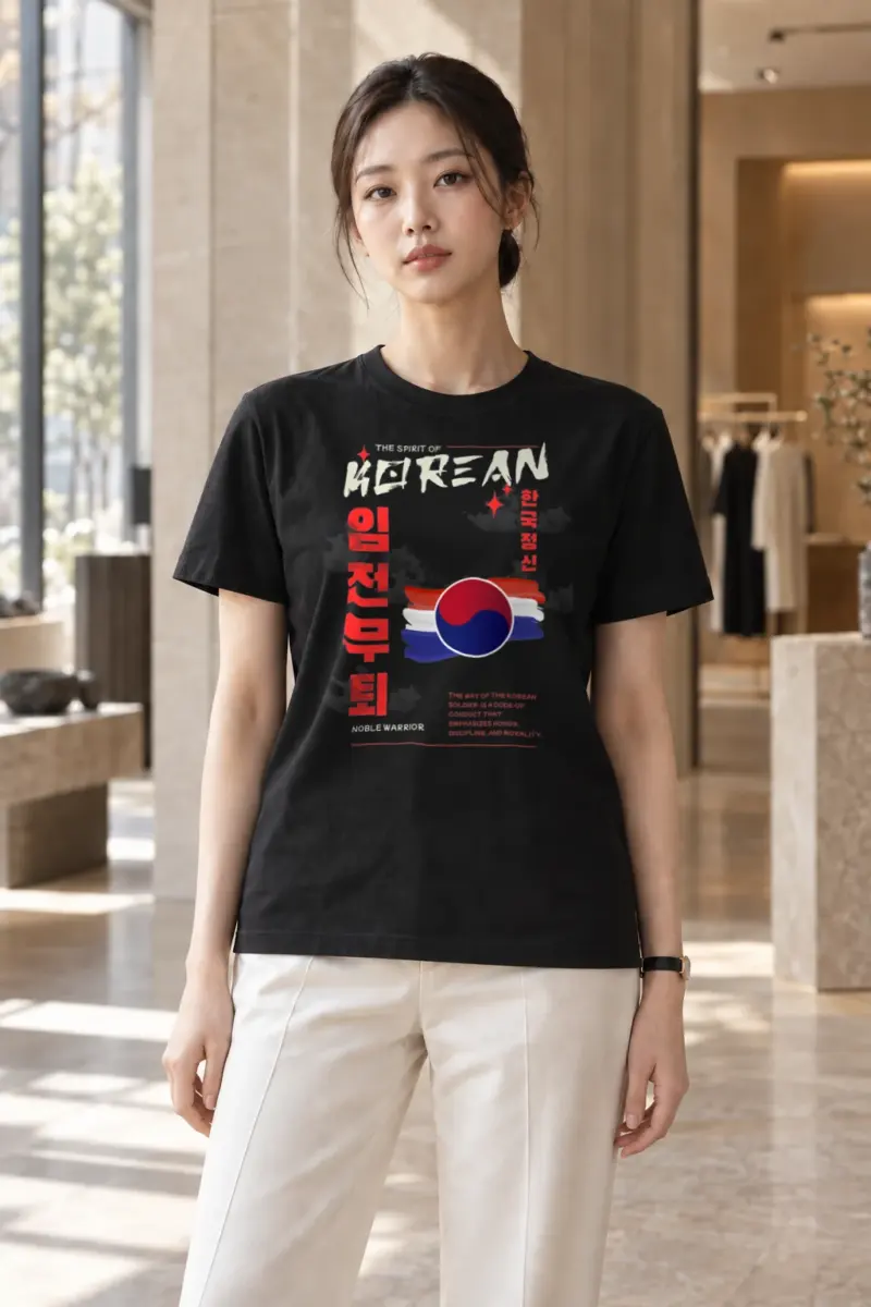 "Iljeonmutoi Code" Heavyweight Unisex Crewneck T-shirt | Gildan 5000