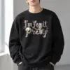 "I'm Late Party" Heavy Blend Unisex Crewneck Sweatshirt | Gildan 18000