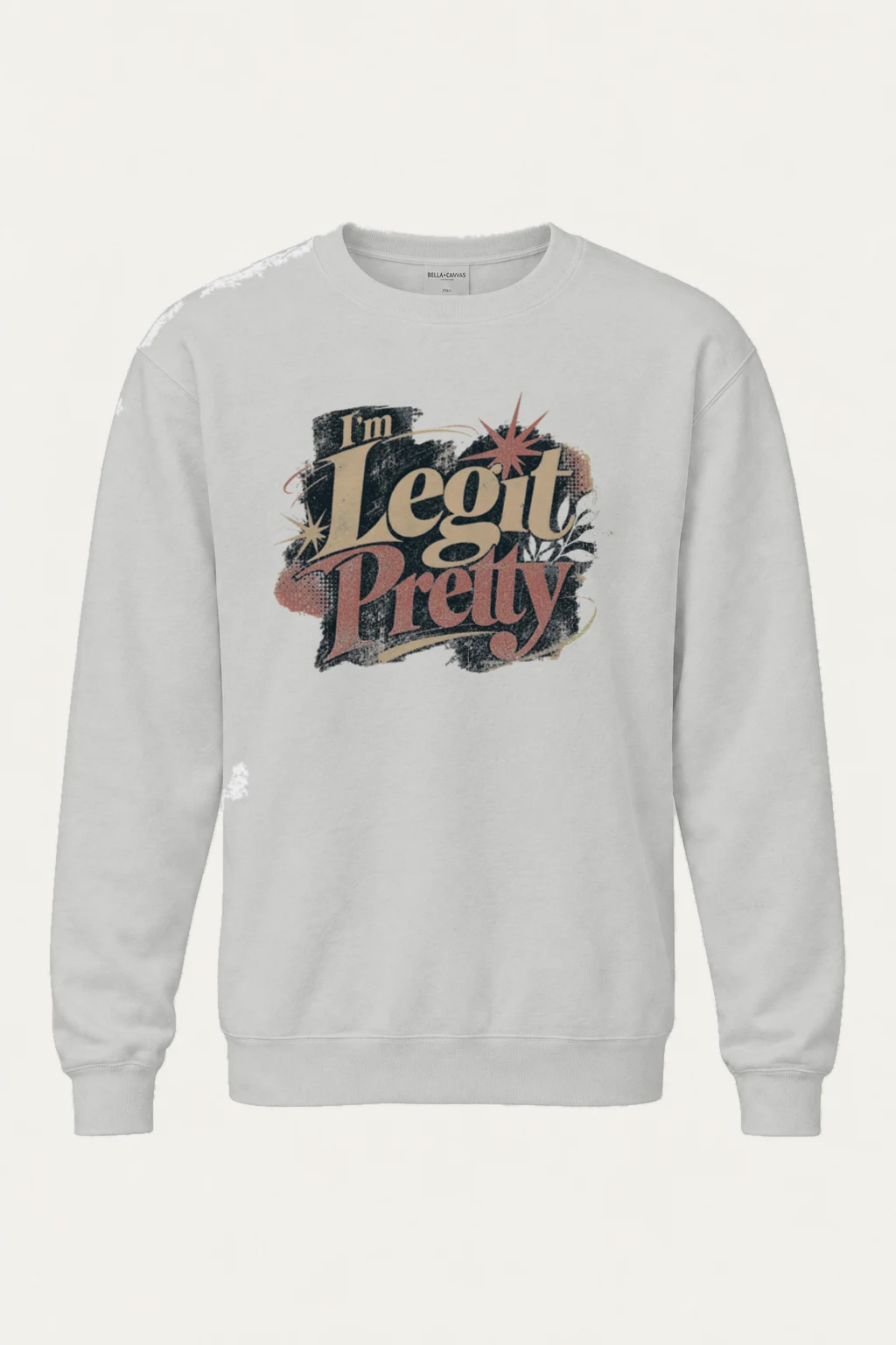 "I'm Legit Pretty" Heavy Blend Unisex Crewneck Sweatshirt | Gildan 18000