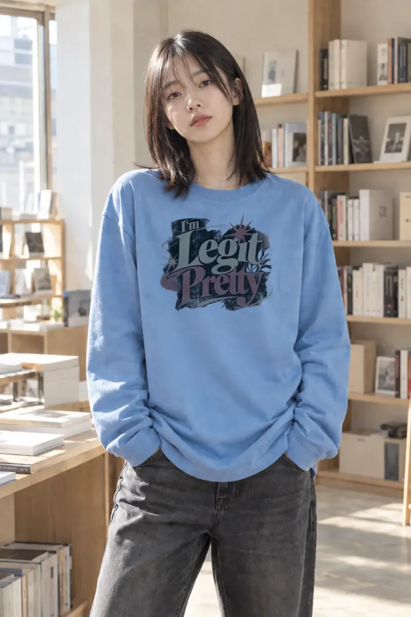 "I'm Legit Pretty" Unisex Longsleeve T-shirt | Gildan 2400