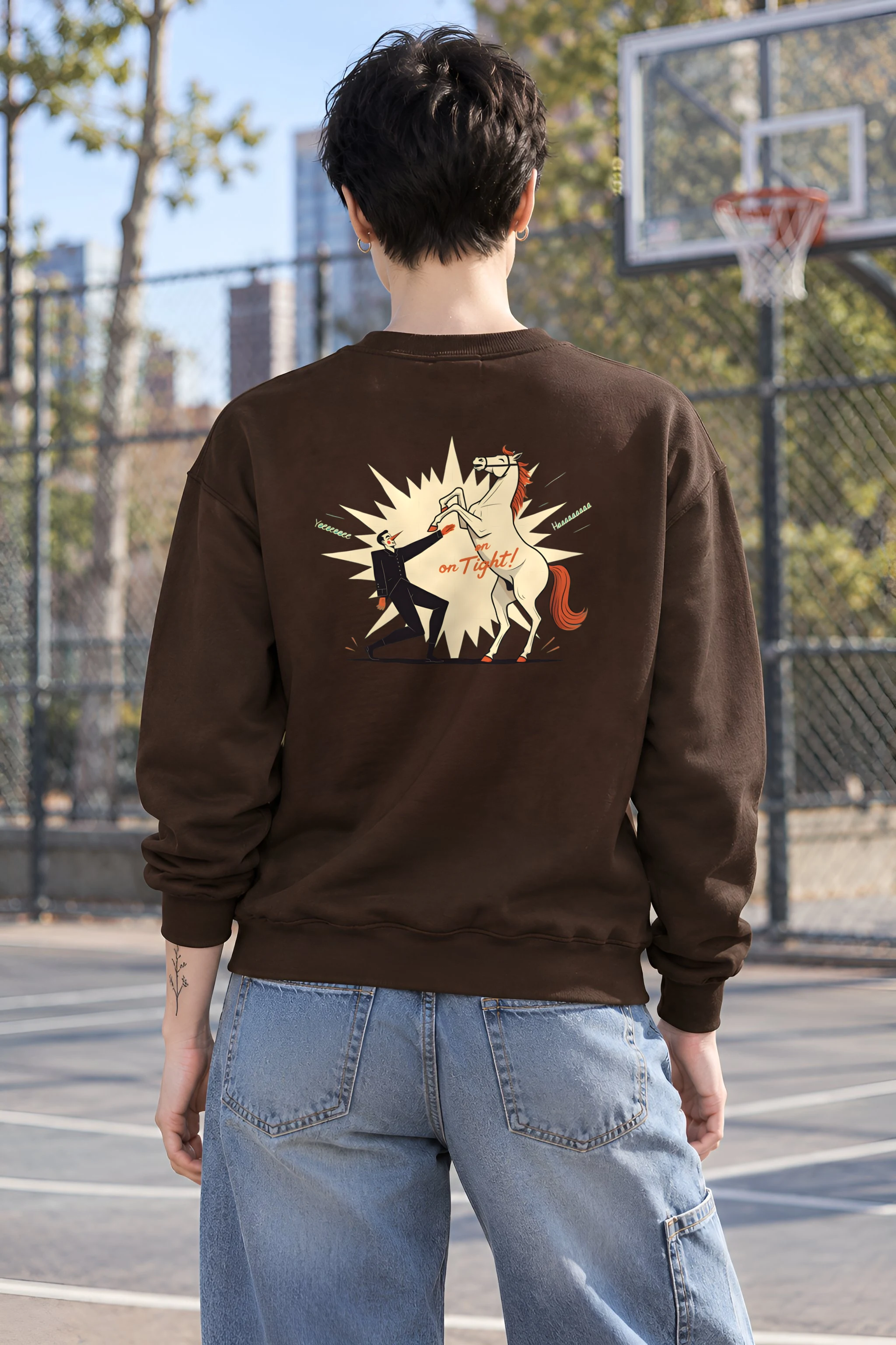 "I’m On Tight!" 1 Crewneck Sweatshirt