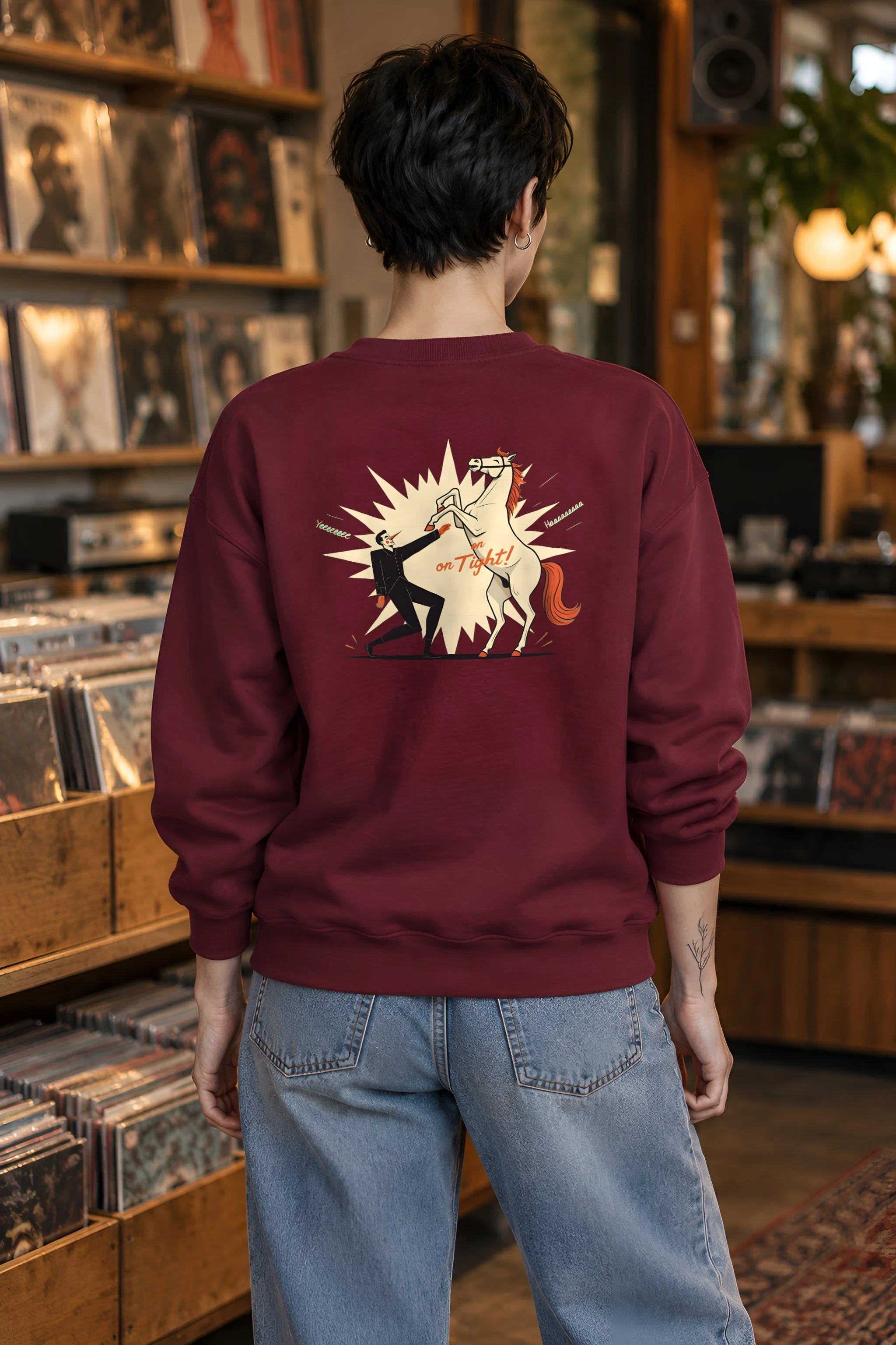 "I’m On Tight!" 1 Crewneck Sweatshirt