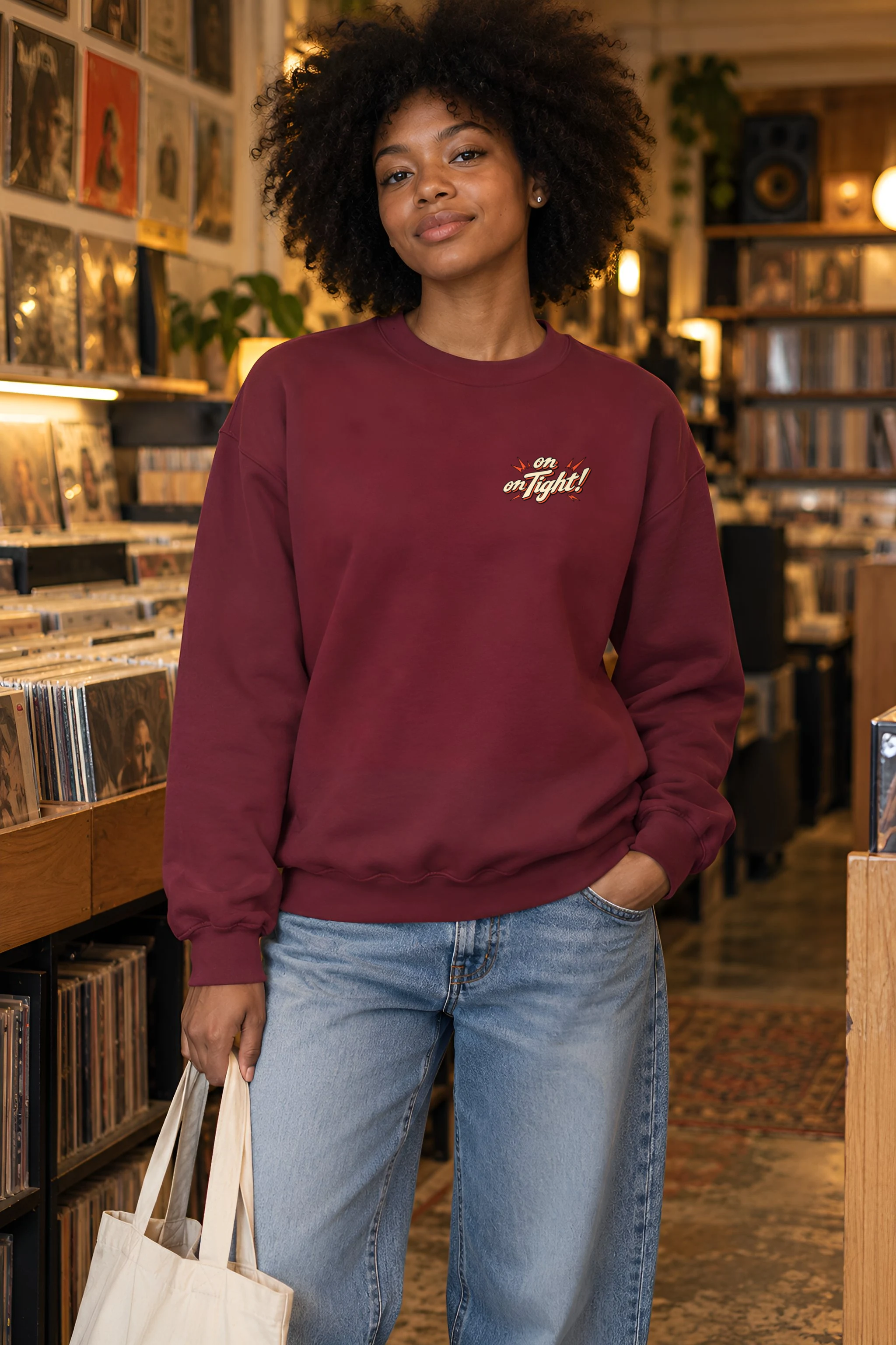 "I’m On Tight!" 1 Crewneck Sweatshirt