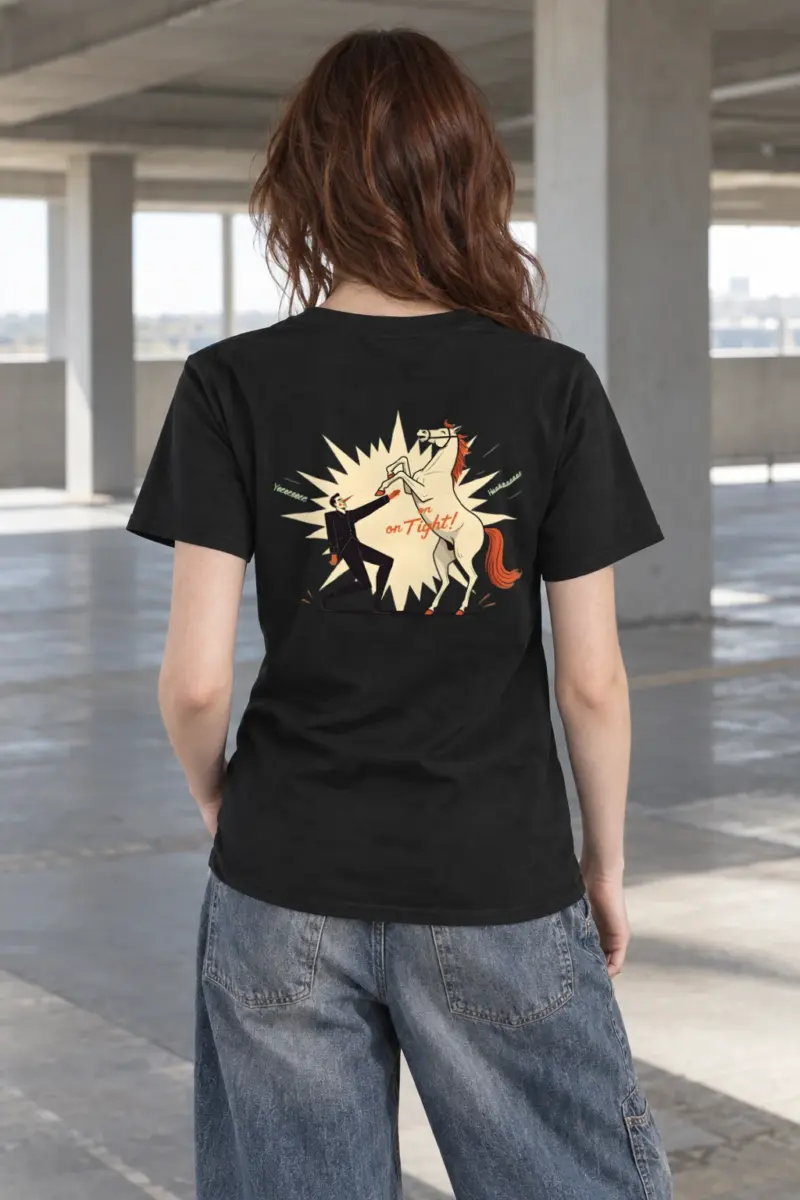 "I’m On Tight!" Heavyweight Unisex Crewneck T-shirt