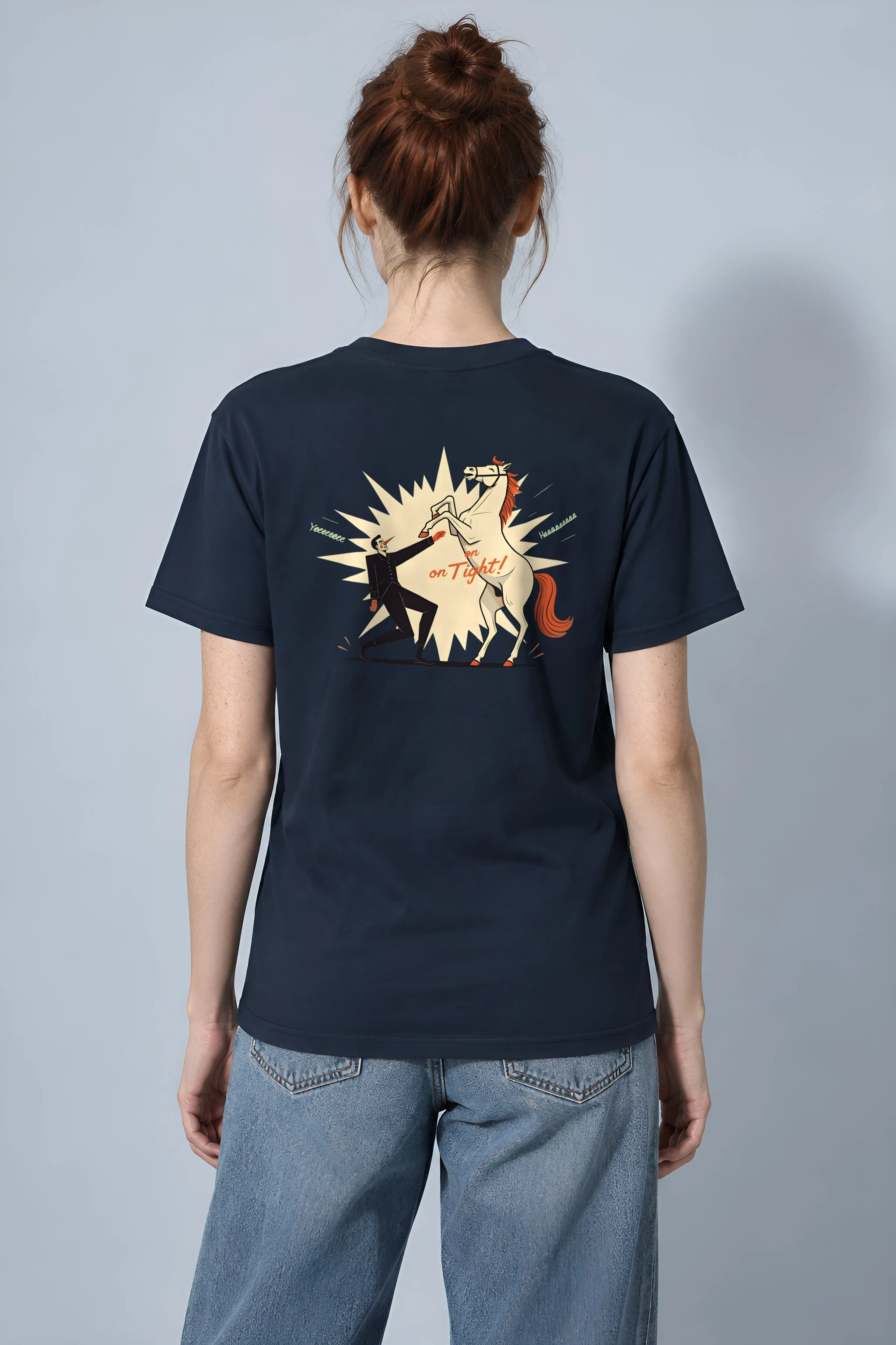 "I’m On Tight!" Heavyweight Unisex Crewneck T-shirt