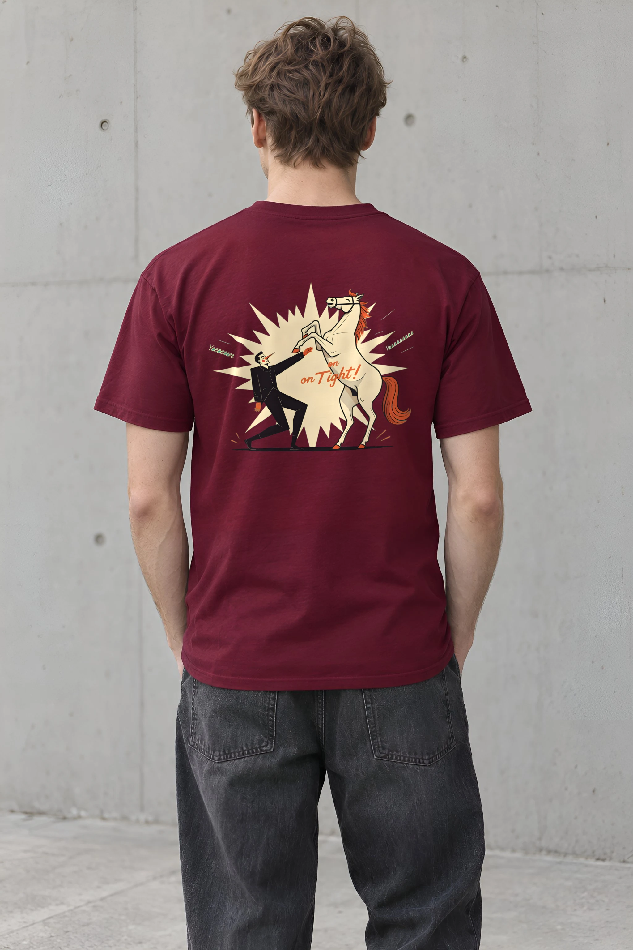 "I’m On Tight!" Heavyweight Unisex Crewneck T-shirt
