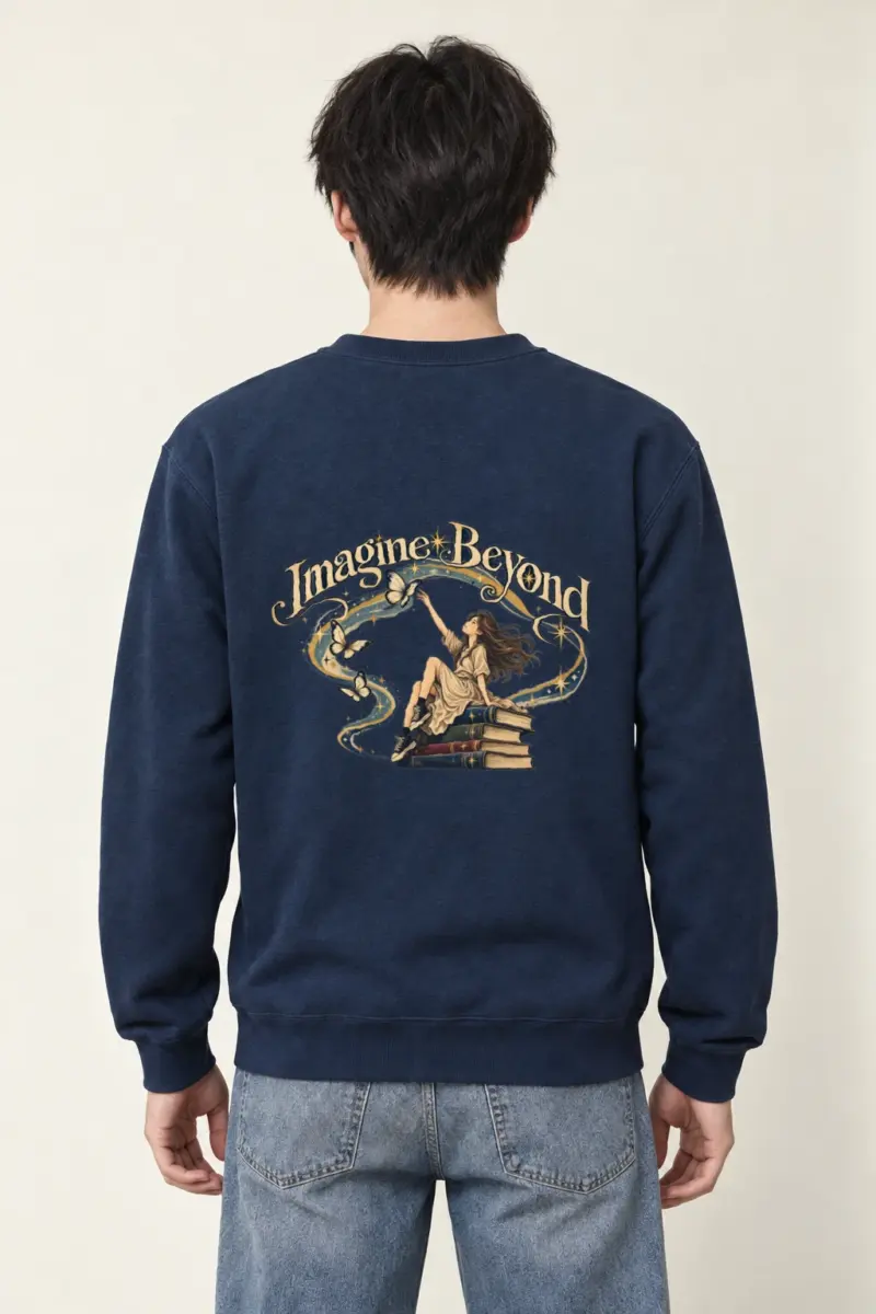 "Imagine Beyond" Heavy Blend Unisex Crewneck Sweatshirt