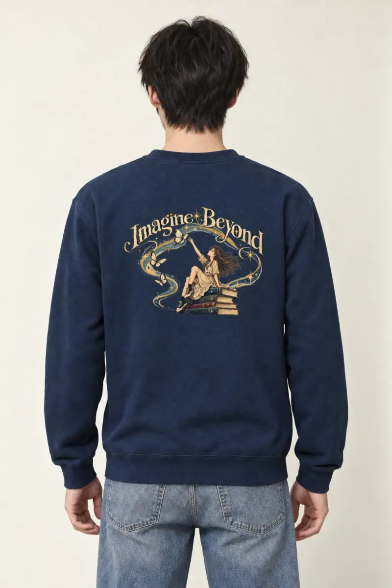 "Imagine Beyond" Heavy Blend Unisex Crewneck Sweatshirt