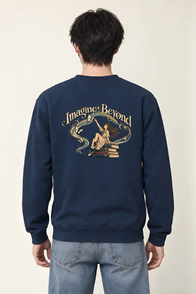 "Imagine Beyond" Heavy Blend Unisex Crewneck Sweatshirt