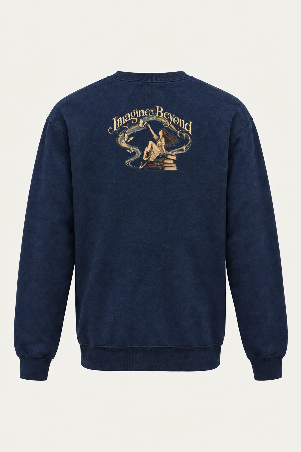 "Imagine Beyond" Heavy Blend Unisex Crewneck Sweatshirt | Gildan 18000