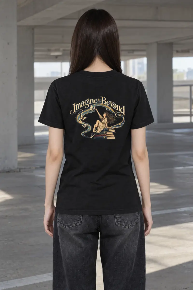 "Imagine Beyond" Heavyweight Unisex Crewneck T-shirt
