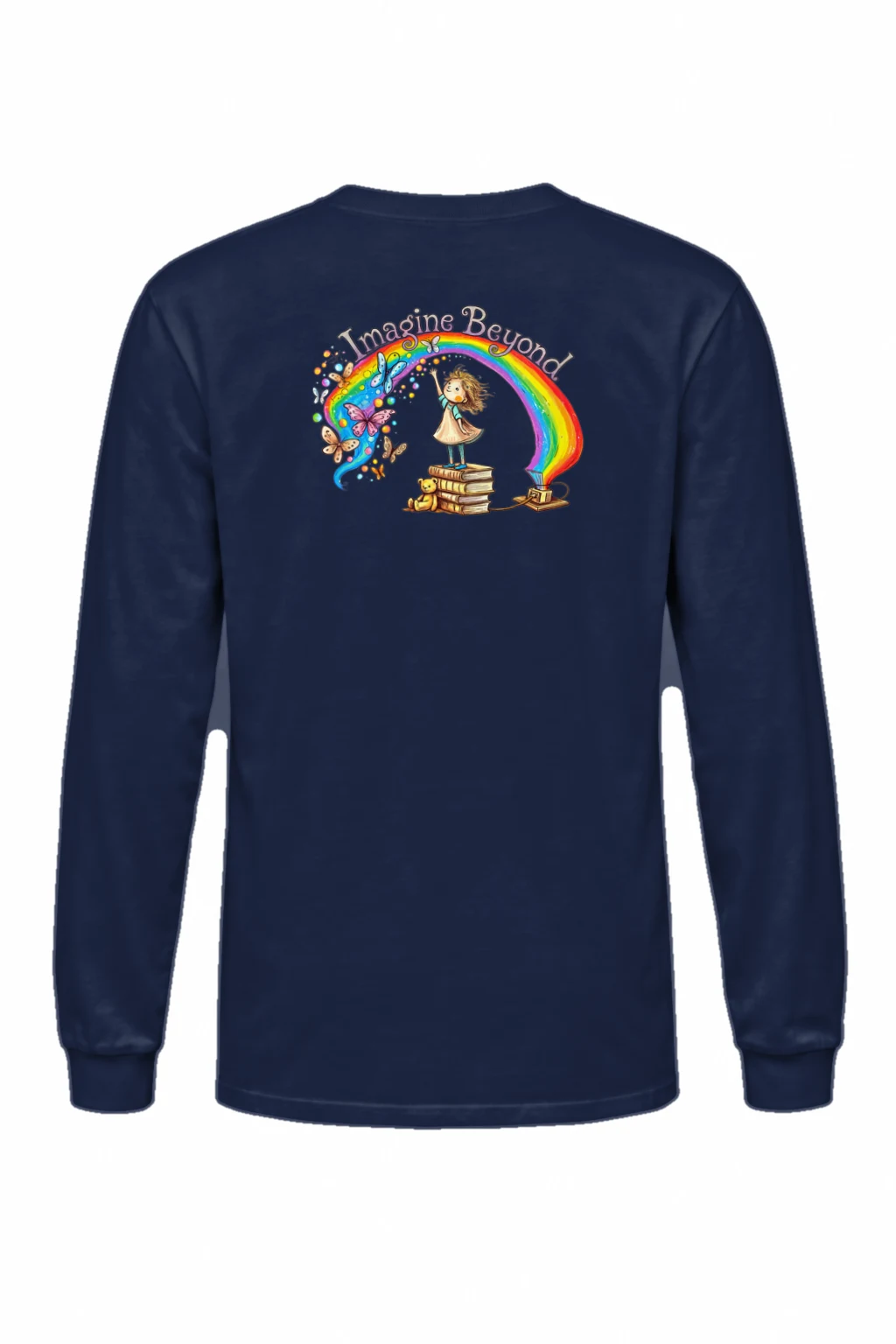 "Imagine Beyond" Unisex Longsleeve T-shirt | Gildan 2400