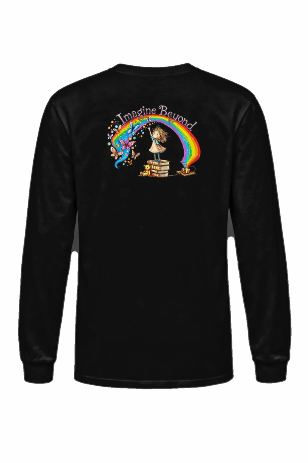 "Imagine Beyond" Unisex Longsleeve T-shirt | Gildan 2400