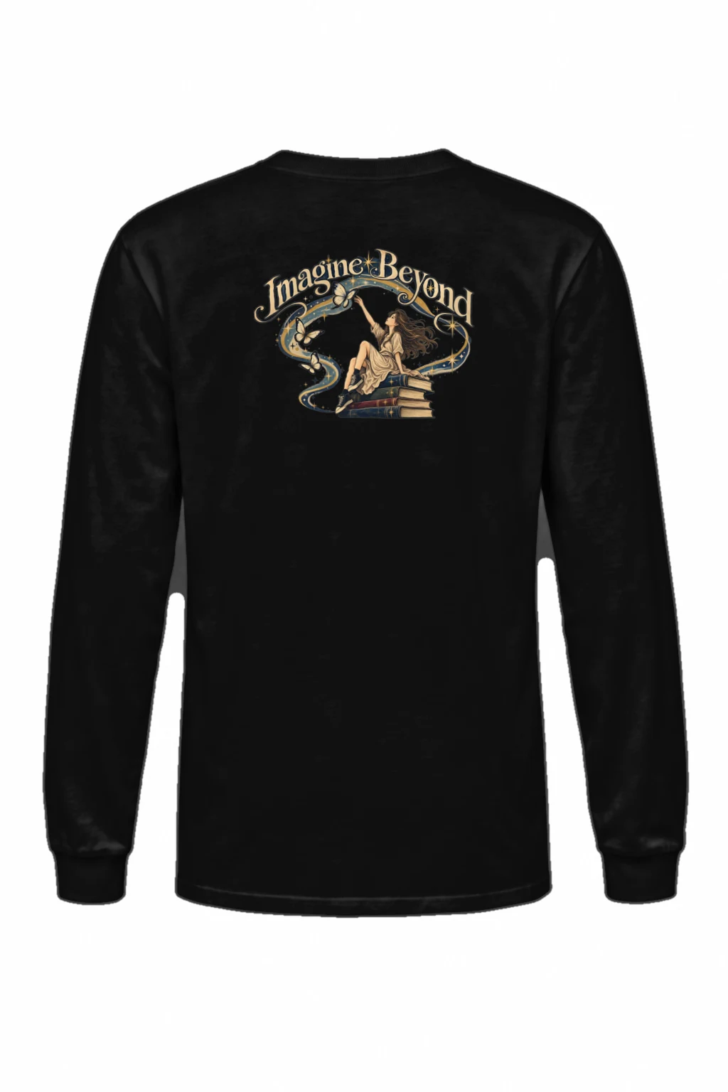 "Imagine Beyond" Unisex Longsleeve T-shirt | Gildan 2400