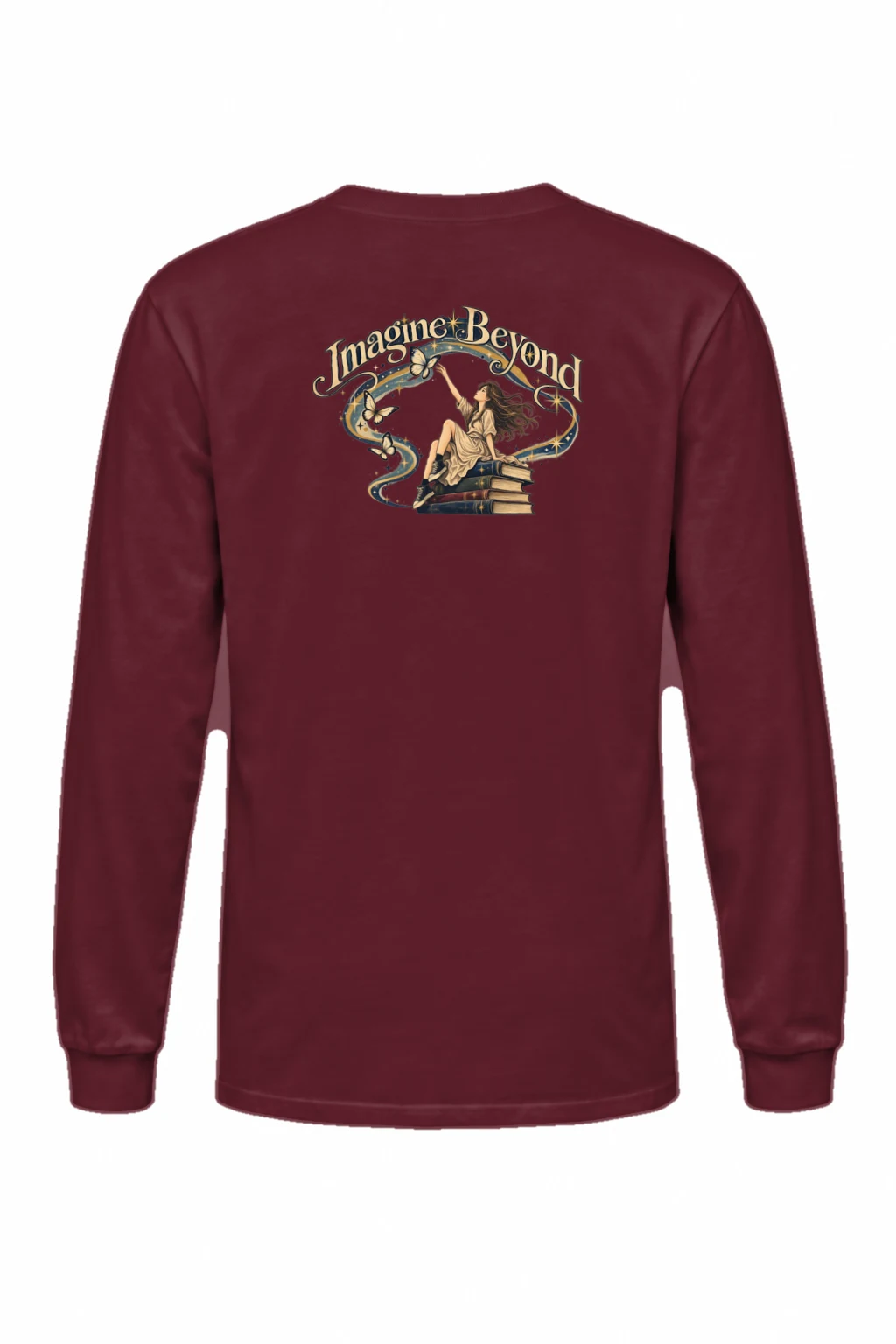 "Imagine Beyond" Unisex Longsleeve T-shirt | Gildan 2400