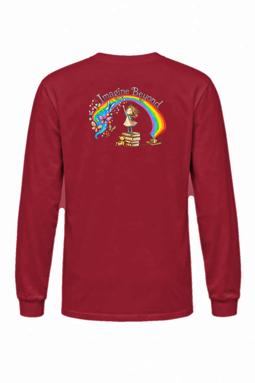 "Imagine Beyond" Unisex Longsleeve T-shirt | Gildan 2400