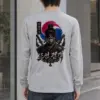 "Armored Joseon Swordsman" Unisex Longsleeve T-shirt | Gildan 2400