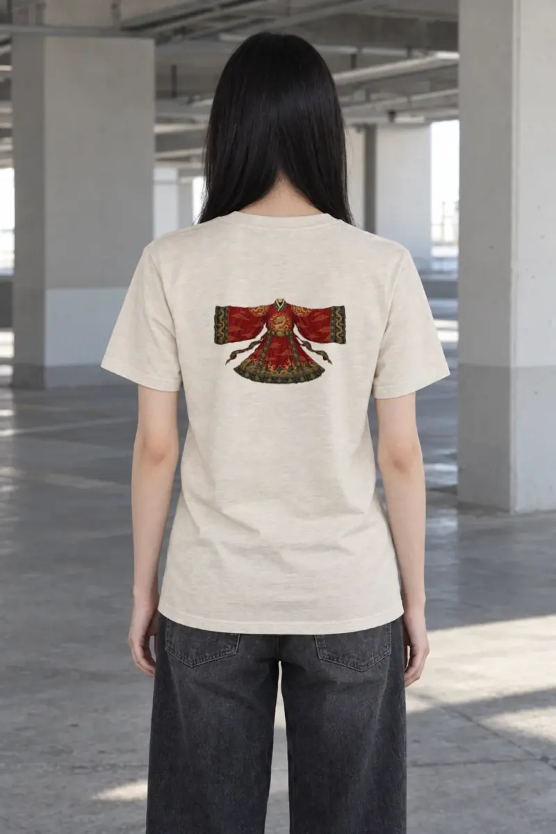 "Imperial Dragon Robe" Heavyweight Unisex Crewneck T-shirt